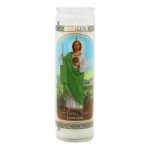 Veladora Bri-Lux San Judas Tadeo Verde Perfume Candle