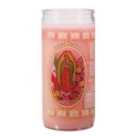 Veladora Bri-Lux Virgen De Guadalupe Pink Perfume Candle