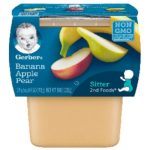 Gerber 2nd Foods Banana Apple Pear Baby Food 4 oz, 2pk - WIC