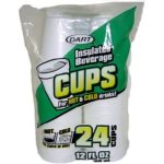 Dart Foam Cups 24pk 12oz