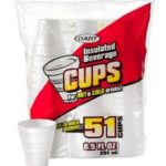Dart Foam Cups 51pk 8.5oz