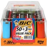 Bic Classic Lighters 50+3pk