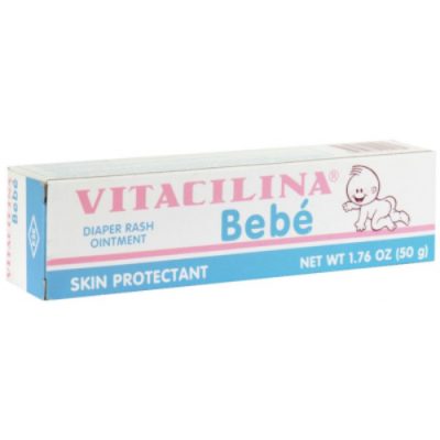 Vitacilina Bebe Diaper Rash Ointment 1.76oz - Image 1