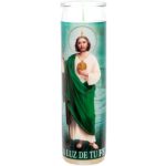 Veladora Mexico Imagen San Judas Tadeo Candle
