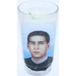 Veladora Mexico Cristal Santo Toribo Romo