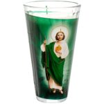 Veladora Mexico Limonero San Judas Tadeo Candle