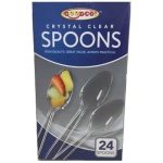 GoodCo Crystal Clear Spoons 24pk