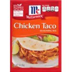 McCormick Chicken Taco Seasoning Mix 1oz