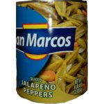 San Marcos Sliced Jalapeno (#10) 6.6LBS