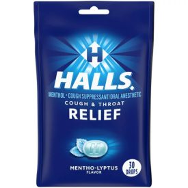 Halls Menthol Flavor 30 Drops