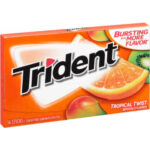 Trident Gum 14 Sticks Tropical Twist