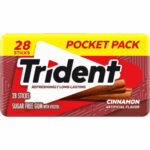 Trident Gum 28 Sticks Cinnamon