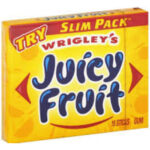 Wrigley's 15 Stick Juicy Fruit Gum