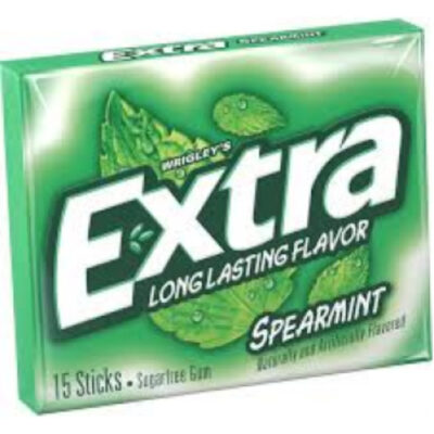 Extra Gum 15 Stick Spearmint - Image 1