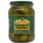 Forrelli Hamburger Dill Pickle Chips 17oz
