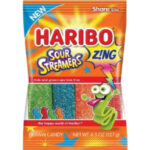Haribo Sour Streamers Gummi Candy 4.5oz