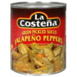 La Costena Sliced Jalapenos 2.6kg  (#10)