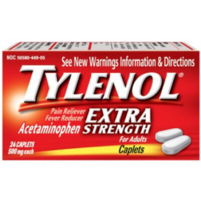 Tylenol Extra Strength 500mg 24 Caplets - Image 1