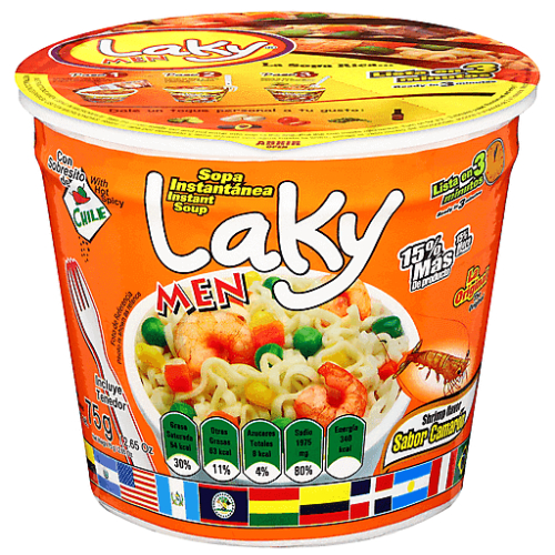 Lakysoupshrimp Laky Men Soup Shrimp 2.65oz - Image 1