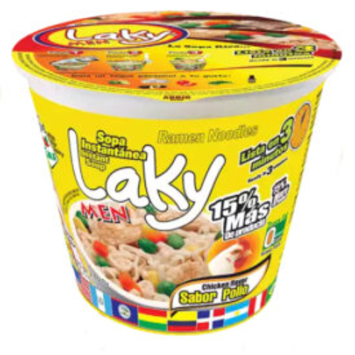 lakyyellowjaiba Laky Men Soup Sabor Jaiba con Limon 2.65oz - Image 1