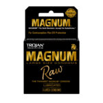 Trojan Condoms Magnum Raw Large Size 3pk