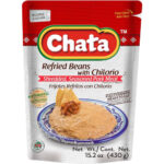 Chata Refried Beans with Chilorio 15.2oz
