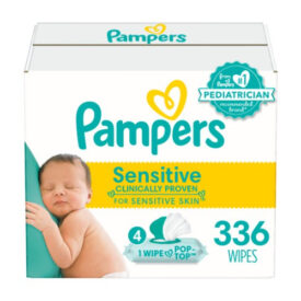 Pampers Sensitive Wipes 336ct