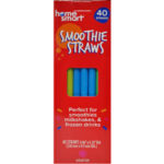 Home Smart Smoothie Straws 40ct