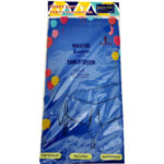 Party Time Plastic Rectangular Table Cover (Dark Blue)