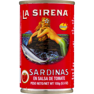 La Sirena Sardines en Salsa de Tomate (155g) 5.5oz - Image 1