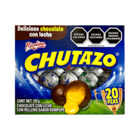Ricolino Chutazo Chocolate Con Leche 370g 20pk