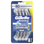 Gillette Sensor 3 Razors 8pk