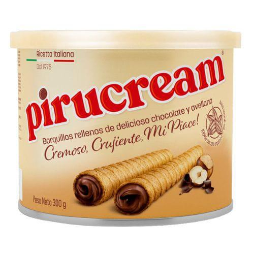 pirucream.jpg Pirucream Chocolate Barquillas 300g - Image 1