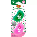 Jelly Belly Car Vent Air Freshener Green Apple Bubble Gum