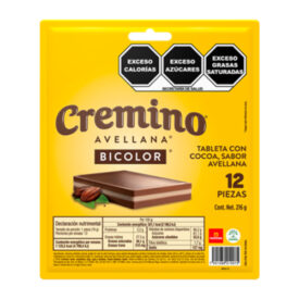 Bicolor Cremino Avellana Chocolate 12pk
