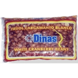 Dinas White Cranberry Beans 14oz