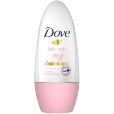 Dove Roll On Talc Soft Deodorant 50ml - Image 1