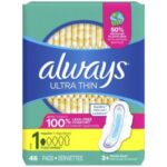 Always Ultra Thin (Size 1) 46ct