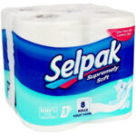 Selpak Super Soft  Bathroom Tissue (3-ply) 8 Roll