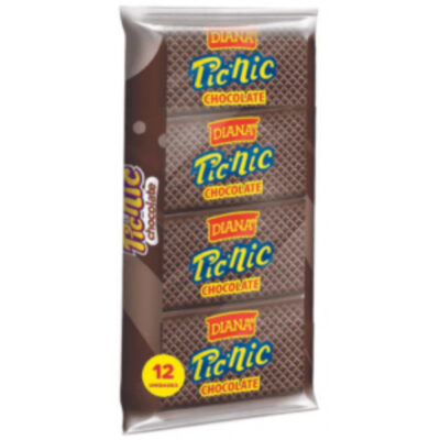 Diana Picnic Chocolate Sugar Wafers 0.6oz - Image 1