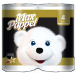Max Pappel Bath Tissue Vanilla & Almond Scent 4pk