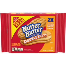 Nabisco Nutter Butter Double Nutty Family Size 15.27oz