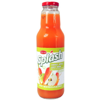 Pocas Splash Apple Carrot Juice 25.36oz - Image 1