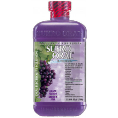 Suero Oral Grape 33.8oz - Image 1