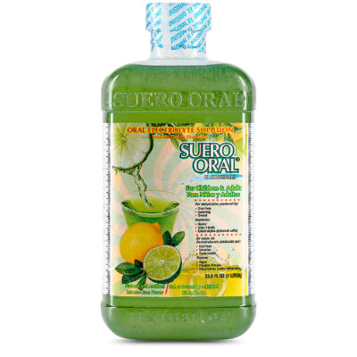 Suero Oral Lemon Lime 33.8oz - Image 1