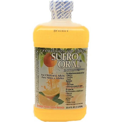 Suero Oral Orange 33.8oz - Image 1