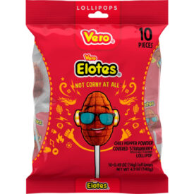 Vero Strawberry Flavored Elotes w/Chile 10ct Bag