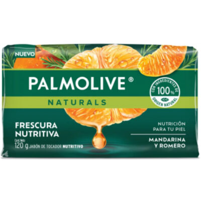 Palmolive Bar Mandarina y Romero 120g - Image 1