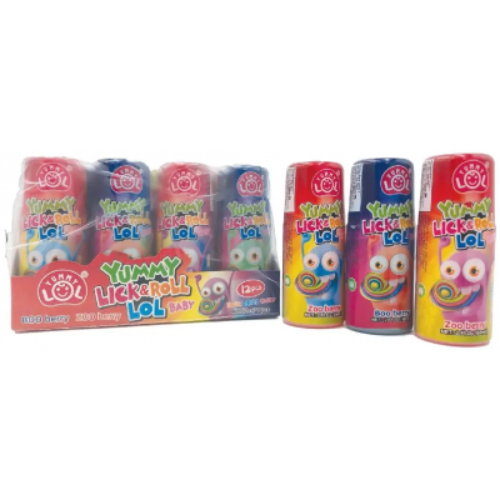 ZZZZ888Yummy LOL Lick & Roll Candy 2oz – PaliMex Distributors