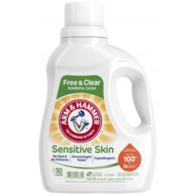 Arm & Hammer Detergent Free & Clear Sensitive Skin 50oz - Image 1